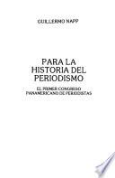 Para la historia del periodismo