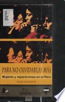 Para no olvidarlas más