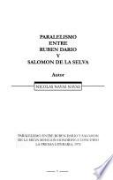 Paralelismo entre Rubén Darío y Salomón de la Selva
