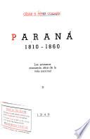 Paraná, 1810-1860