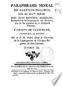 Paraphrasis moral de algunos psalmos
