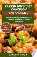 Parkinson's Diet Cookbook for Vegans