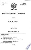 Parliamentary Debates
