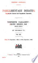 Parliamentary Debates