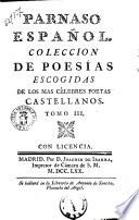 Parnaso espanol. Coleccion de poesías escogidas de los mas célebres poetas castellanos. Tomo 1 [-9]