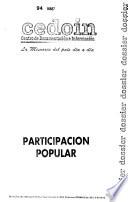 Participación popular