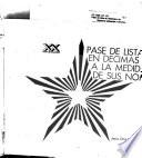 Pase de lista en décimas a la medida de sus nombres