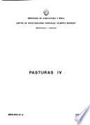 Pasturas IV.