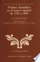Pathos dramático en el teatro español de 1750 a 1808