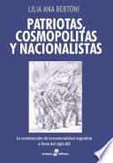 Patriotas, cosmopolitas y nacionalistas