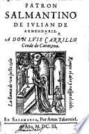Patron Salmantino (Santo Sahagun).