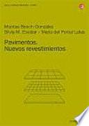 Pavimentos. Nuevos revestimientos