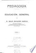 Pedagogía ...: Educación general