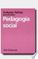 Pedagogía social