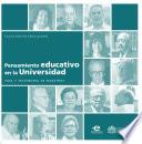 Pensamiento educativo en la universidad