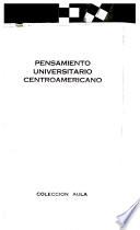 Pensamiento universitario centroamericano