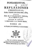 Pensamientos o Reflexiones christianas