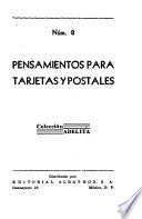Pensamientos para tarjetas y postales