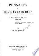 Pensares e historiadores