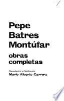 Pepe Batres Montúfar