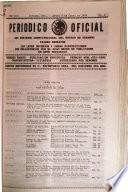 Periódico oficial del gobierno