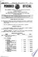 Periódico oficial del gobierno