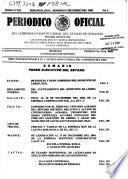 Periódico oficial del gobierno