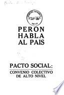 Perón habla al país