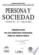 Persona y sociedad