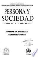 Persona y sociedad