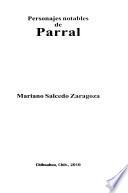 Personajes notables de Parral