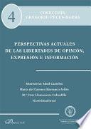 Perspectivas actuales de las libertades de opinión, expresión e información