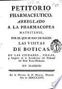 Petitorio Pharmaceutico