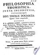 Philosophia thomistica, 3