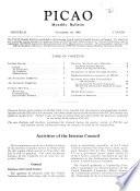 PICAO Monthly Bulletin