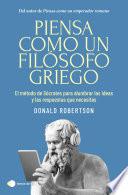 Piensa como un filósofo griego