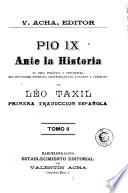 Pio IX ante la historia