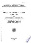Plan de movilización agrícola de la República Mexicana