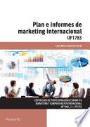 Plan e informes de marketing internacional