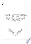 Plan estratégico del postgrado, 2002-2006