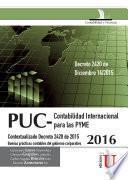 Plan Único de Cuentas 2016