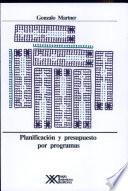 Planificación y presupuesto por programas