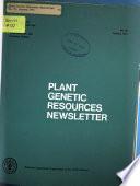 Plant Genetic Resources Newsletter