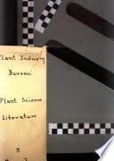 Plant Science Literature