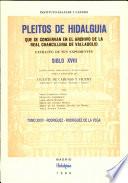Pleitos de hidalguía que se conservan en el Archivo de la Real Chancillería de Valladolid