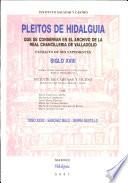 Pleitos de hidalguía que se conservan en el Archivo de la Real Chancillería de Valladolid