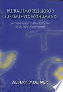Pluralismo religioso y sufrimiento ecohumano