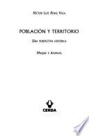 Población y territorio