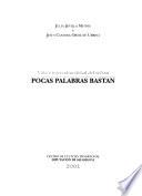 Pocas palabras bastan