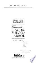Poemas de agua, fuego y árbol